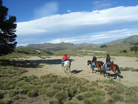 Reittour &uuml;ber die Anden, Chile - Argentinien, Campsite